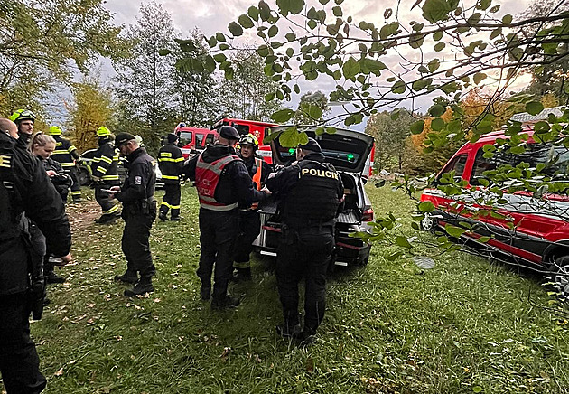 Ztracenou 85letou houbařku hledal i vrtulník. Až za tmy nakonec pomohla sousedka
