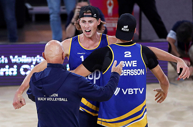 Zlato půjde na sever. Finále MS plážových volejbalistů má švédské obsazení