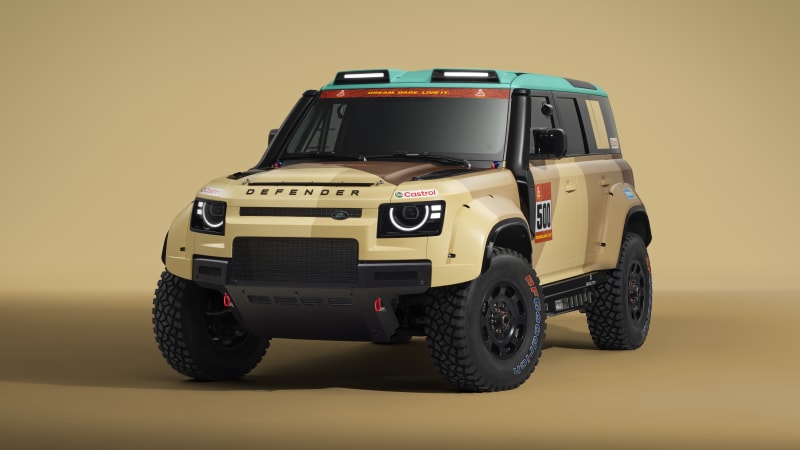 Nový Land Rover Defender má osmiválec a nádrž na 550 litrů. Umí dokonce i létat