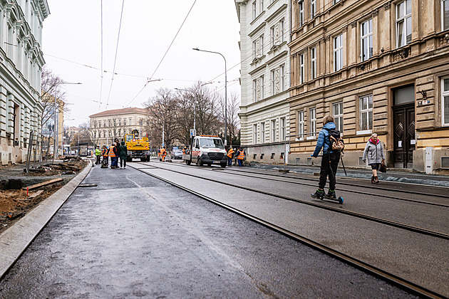 V Brně se vrátí tramvaje do ulice kolem porodnice, zastávky budou bezbariérové