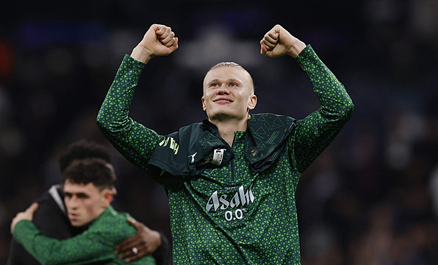 Vše v pořádku, bavil se Haaland. Na sociálních sítích ukázal, kolik váží