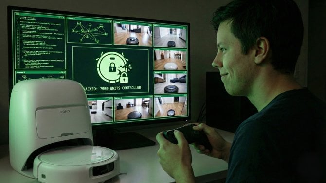Chtěl ovládat svůj robotický vysavač gamepadem. Místo toho získal přístup k tisícům domácností po celém světě