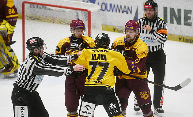 ONLINE: Litvínov - Jihlava 2:2. V prvním zápase baráže se hraje prodloužení